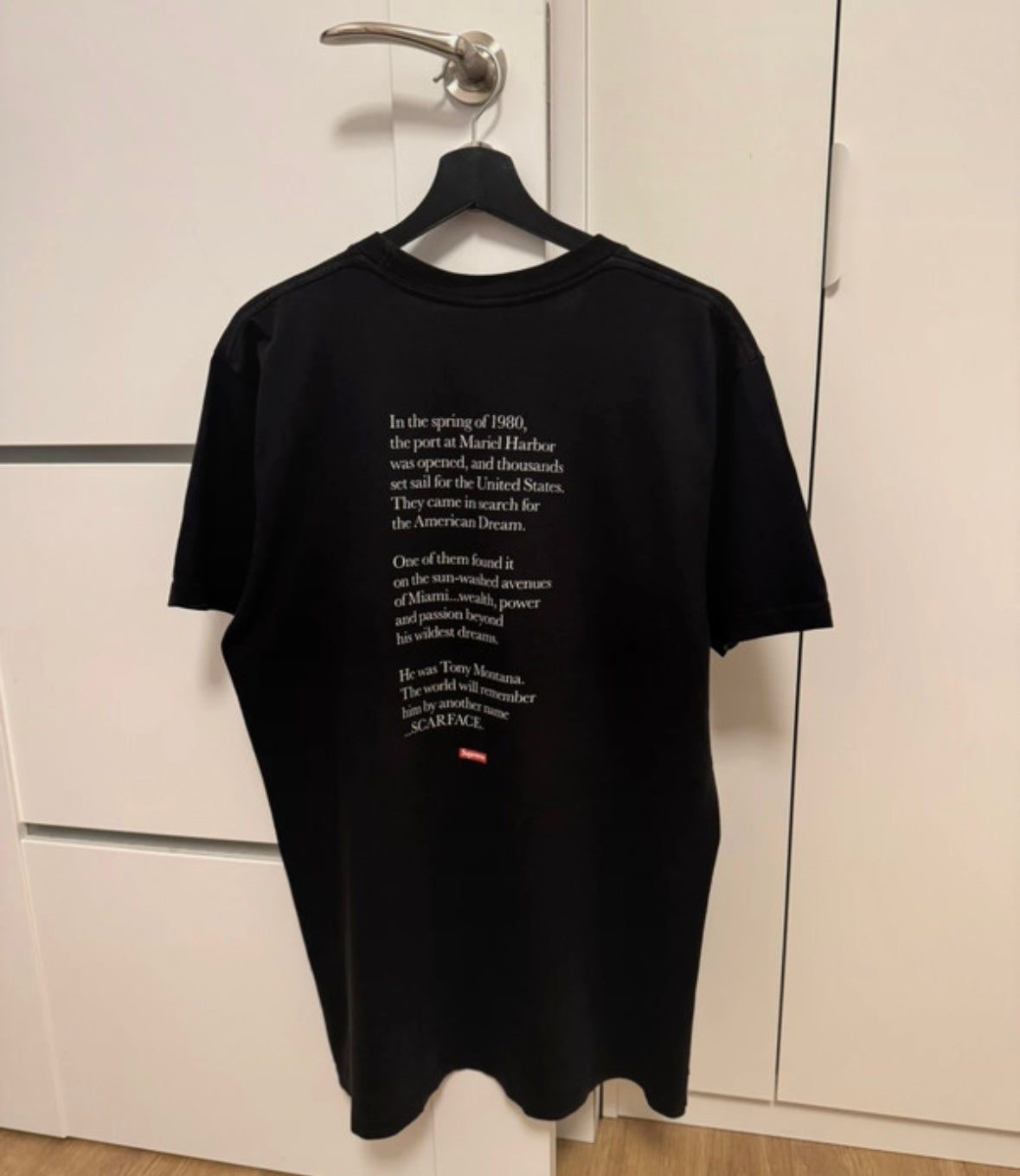 Supreme Scarface Split tee