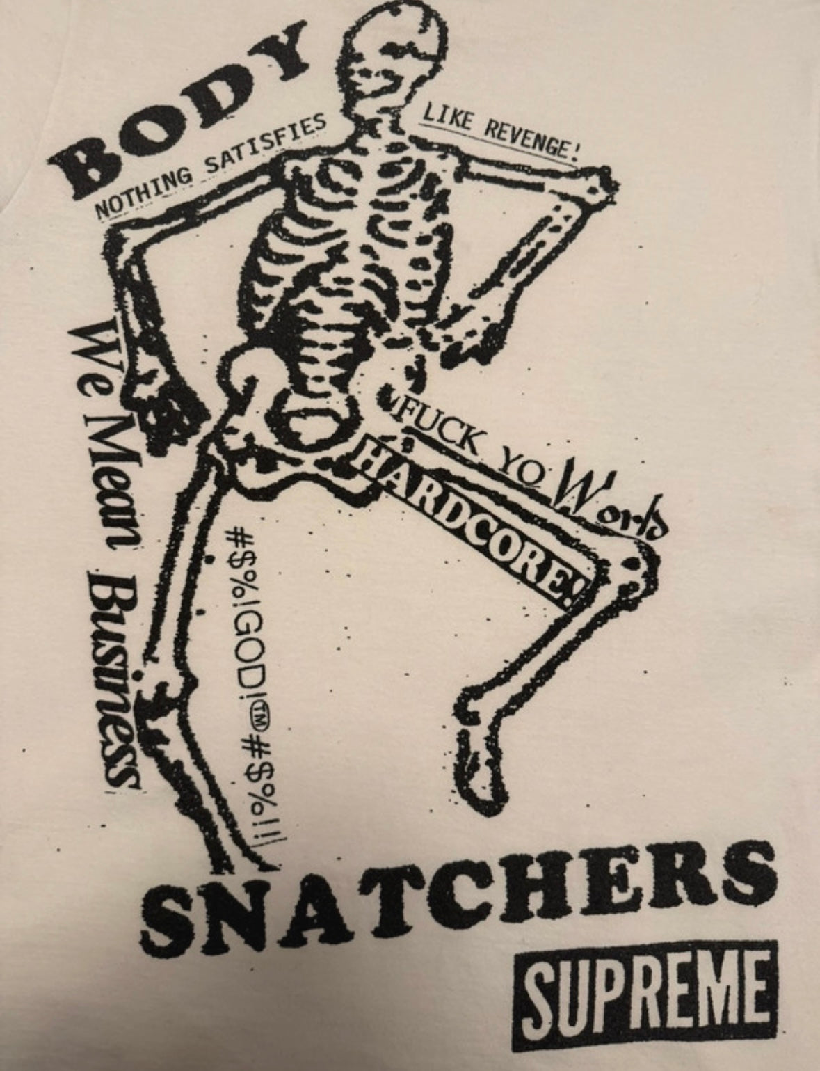 Supreme Body Snatchers tee