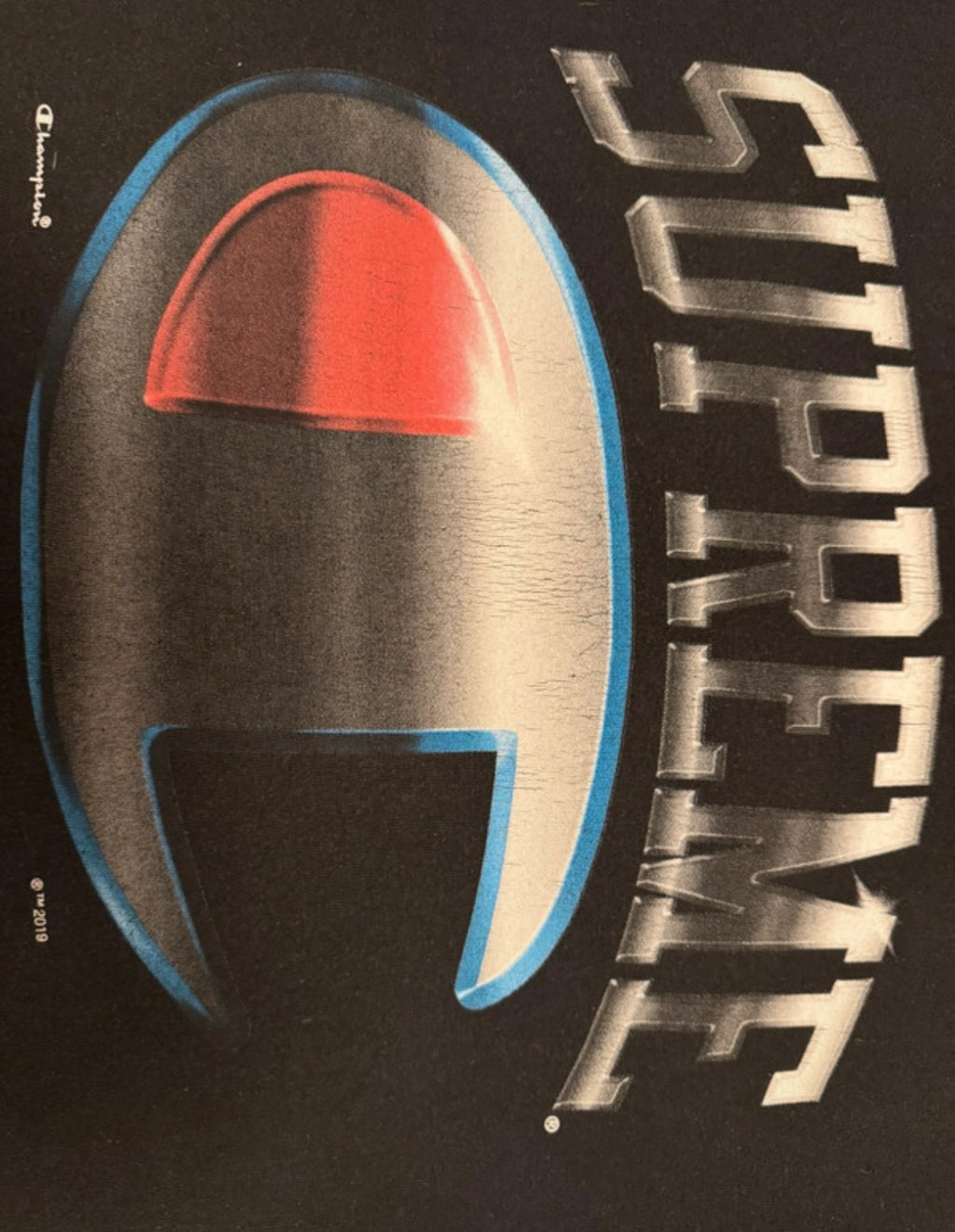 Supreme x Champion Chrome tee