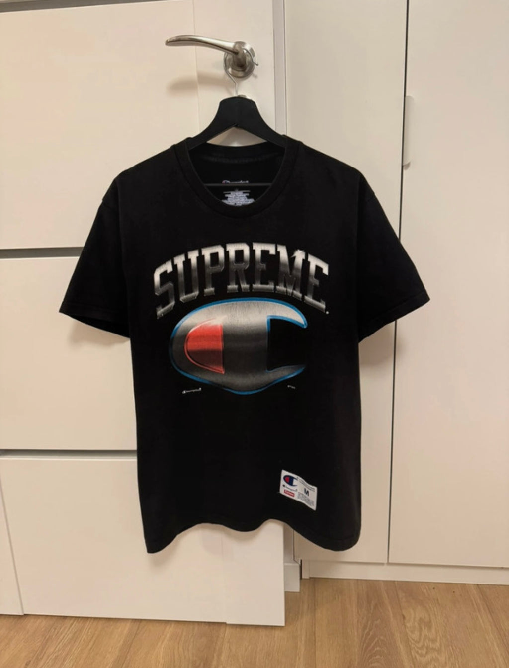 Supreme x Champion Chrome tee
