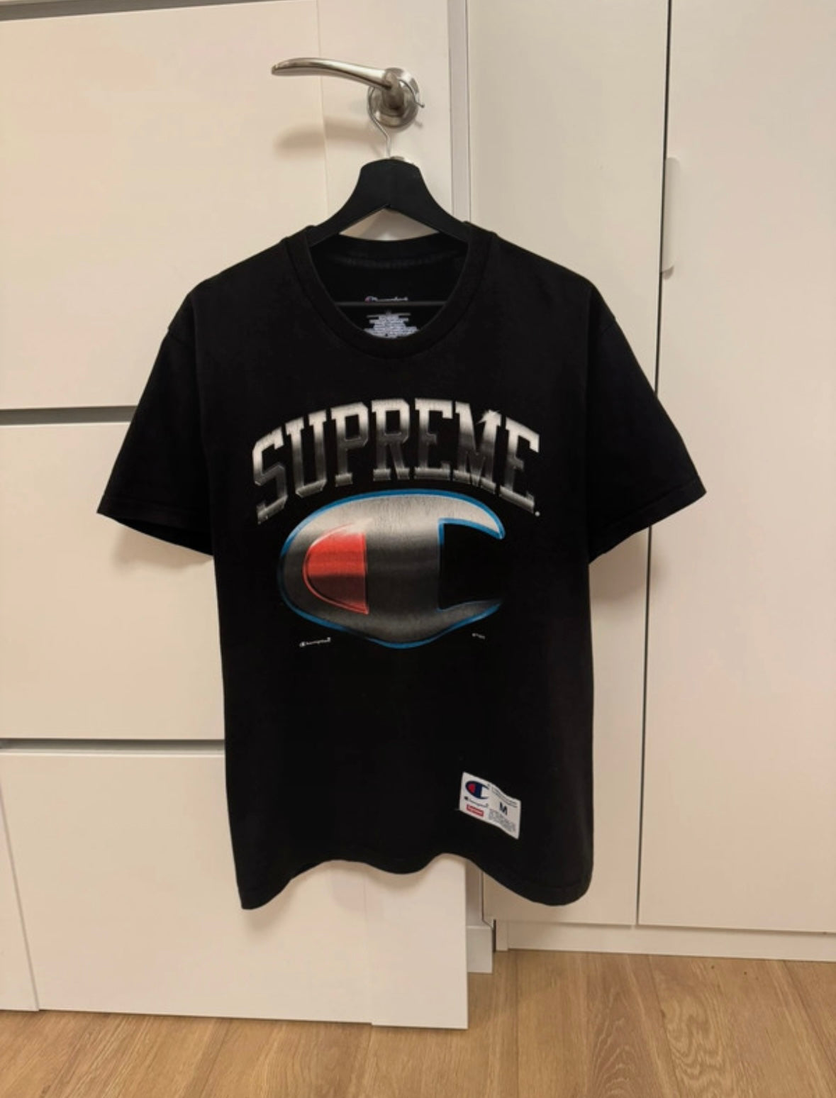 Supreme x Champion Chrome tee