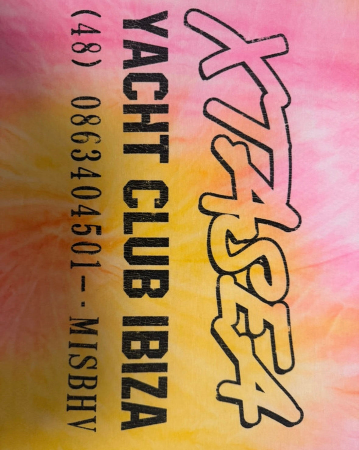 MISBHV Yacht Club Ibiza tee