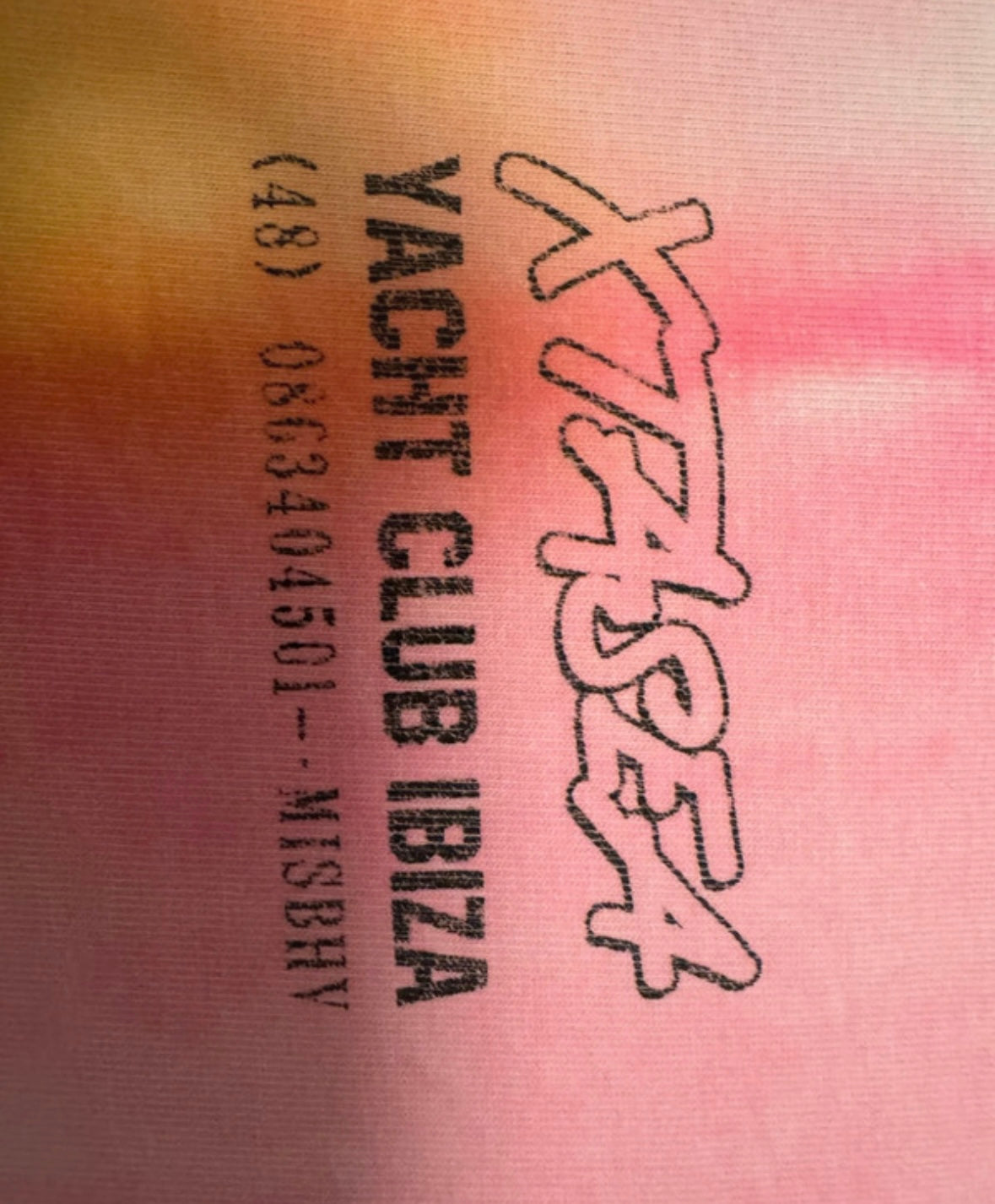 MISBHV Yacht Club Ibiza tee