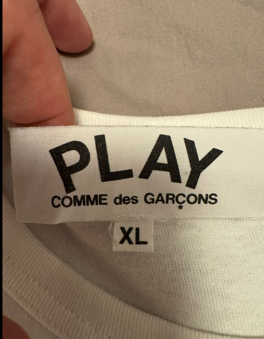 Comme des Garcons tee