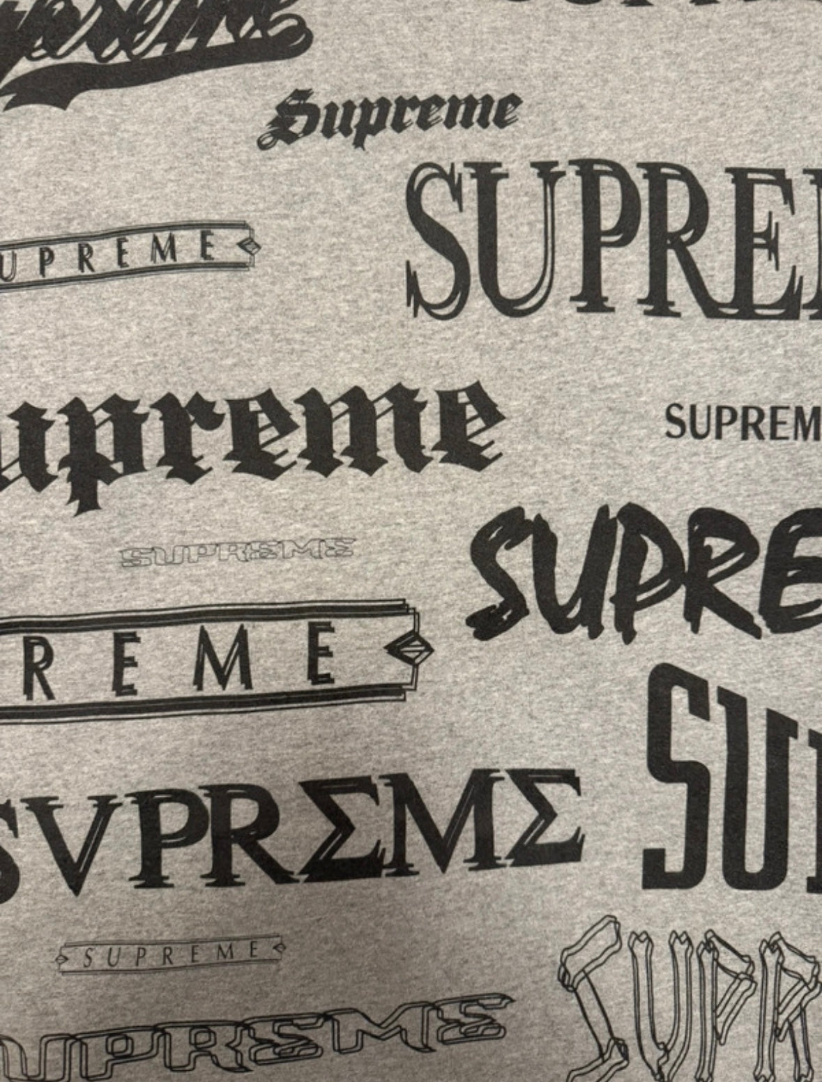 Supreme Multi Logo tee