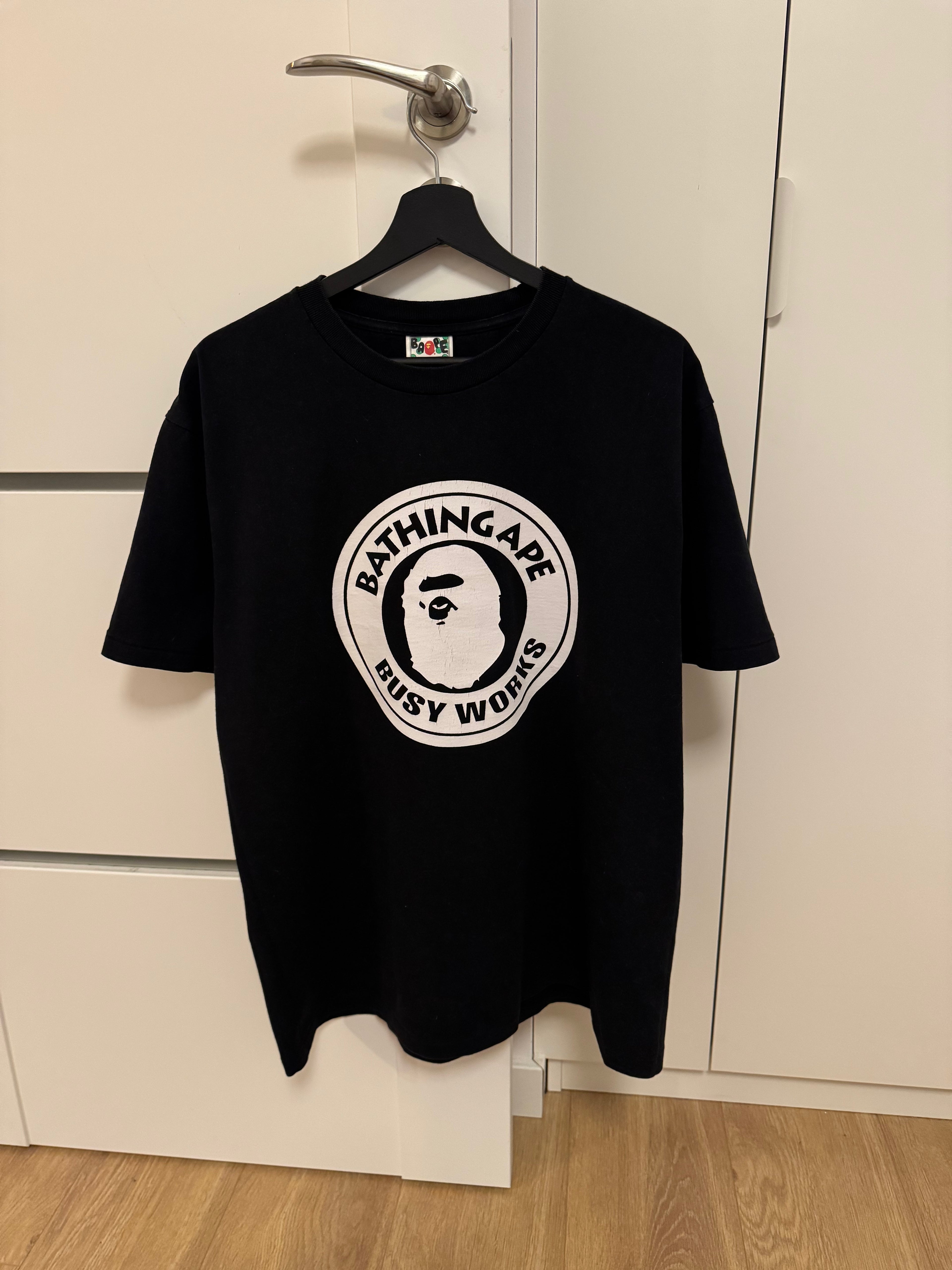 Bape Busy Works tee