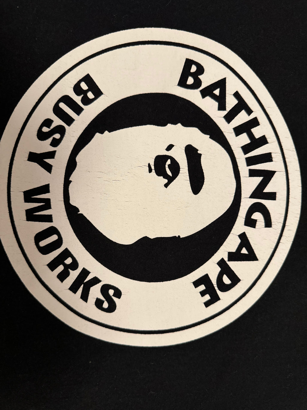 Bape Busy Works tee