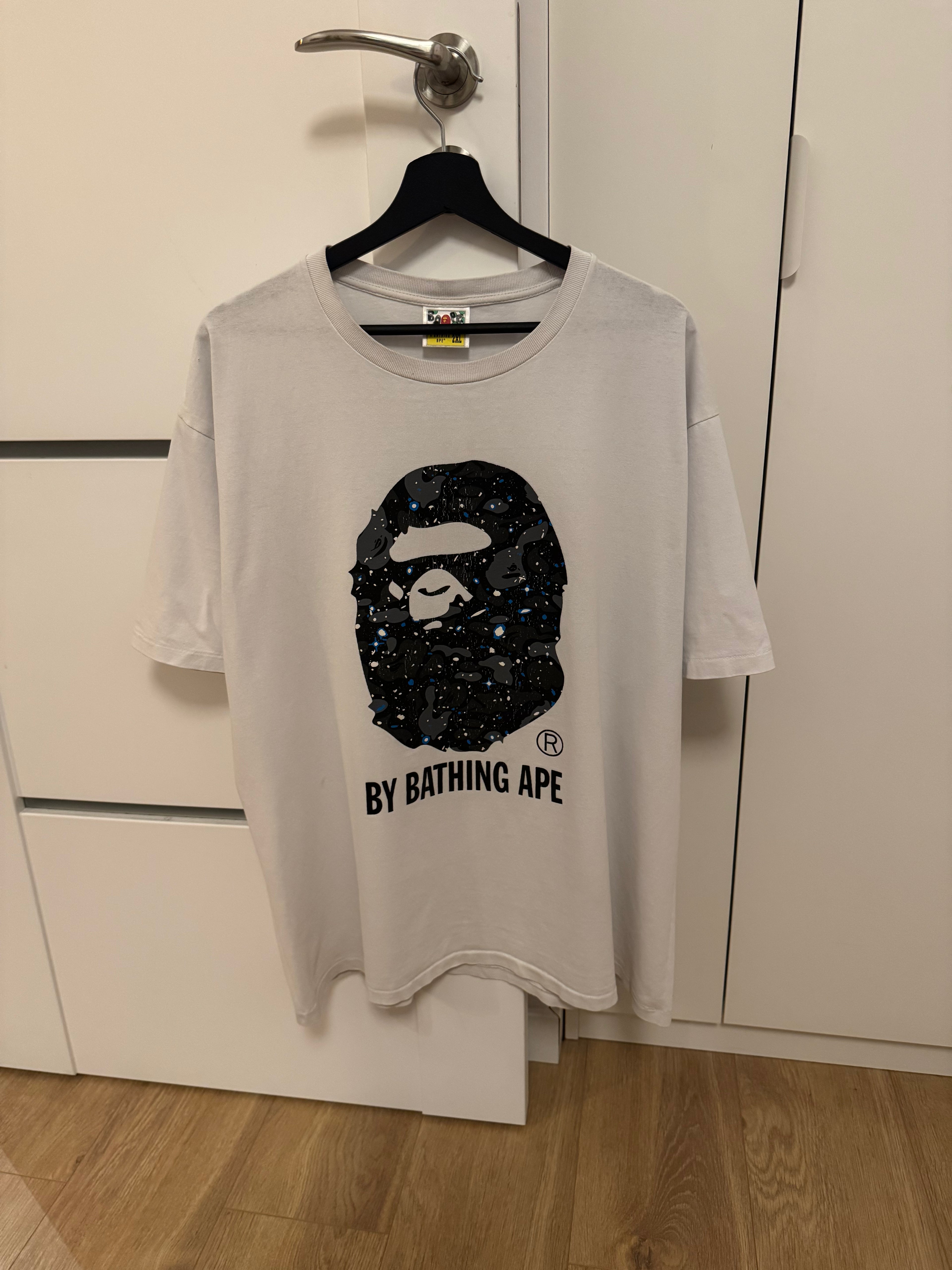 Bape Big Head Galaxy tee