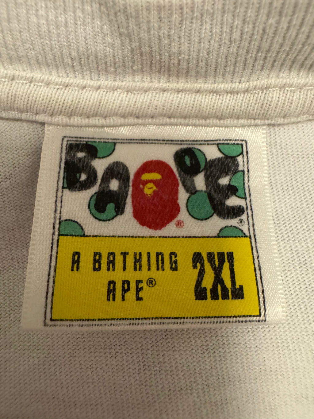 Bape Big Head Galaxy tee