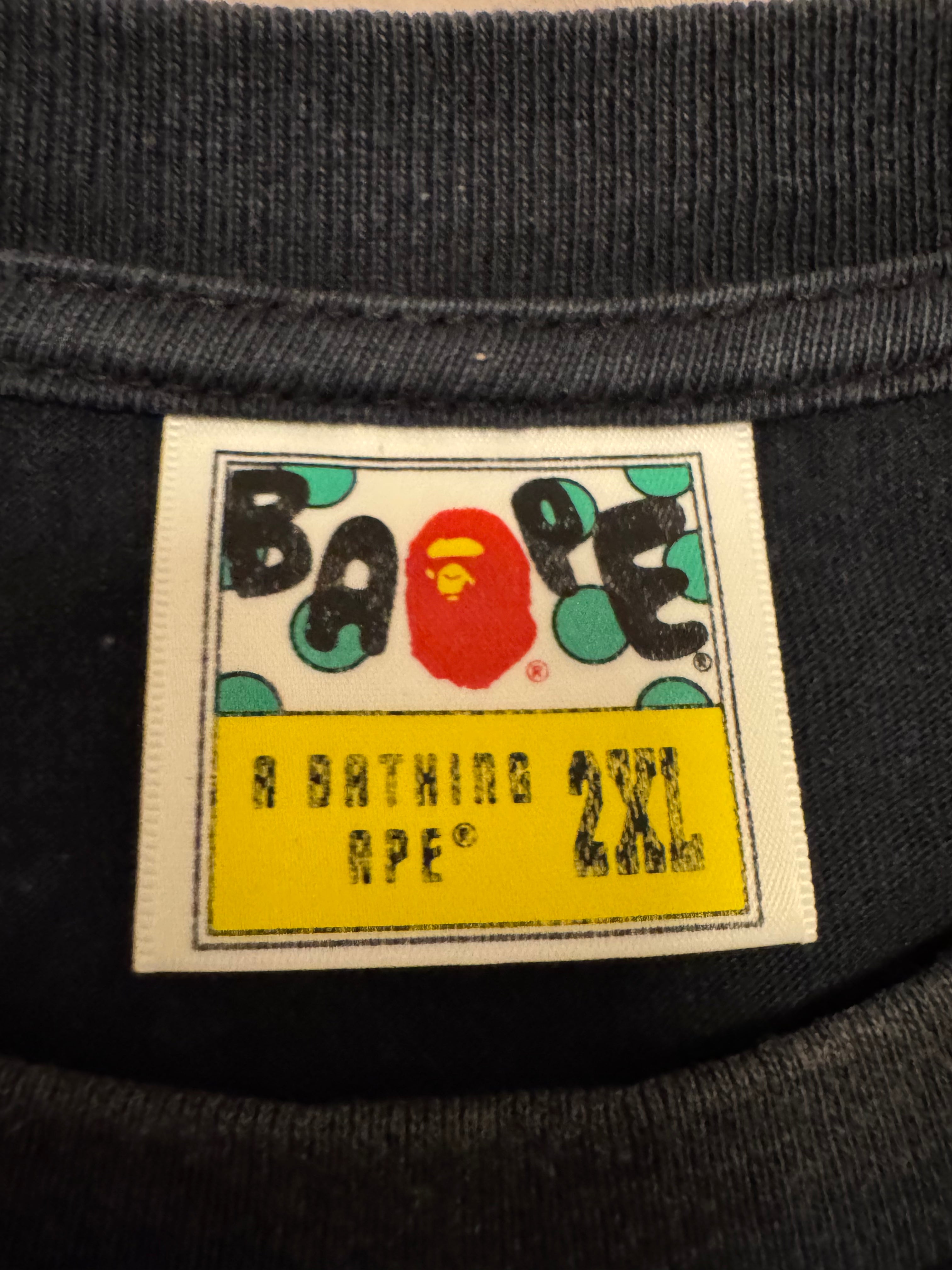 Bape Camo College tee