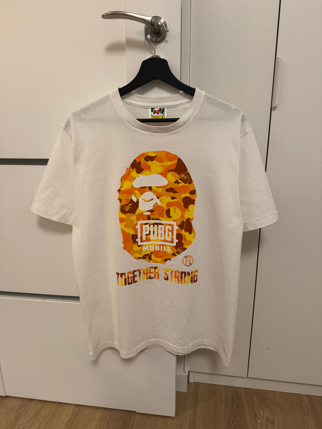 Bape x PUBG Big Head tee