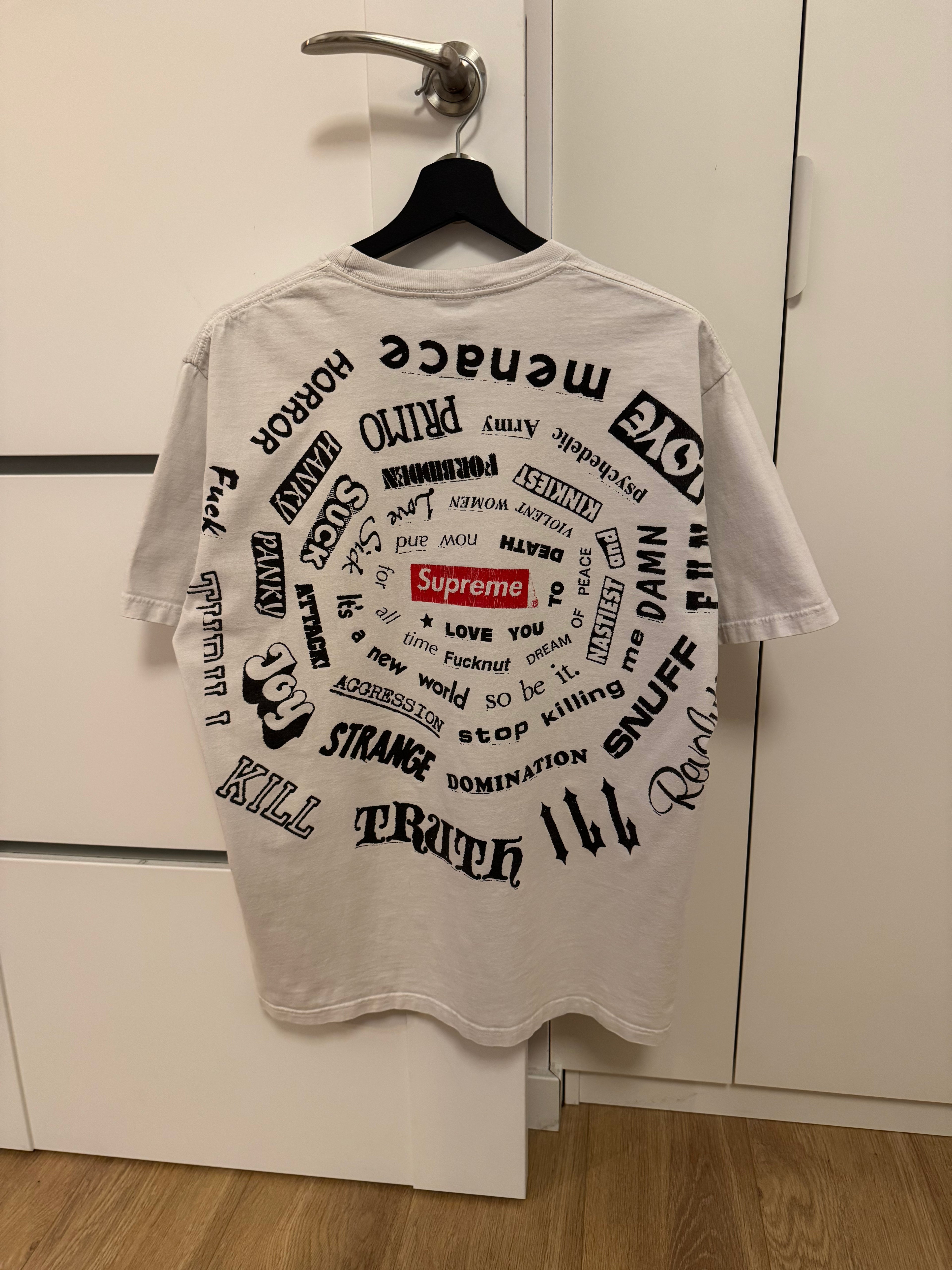 Supreme Spiral tee
