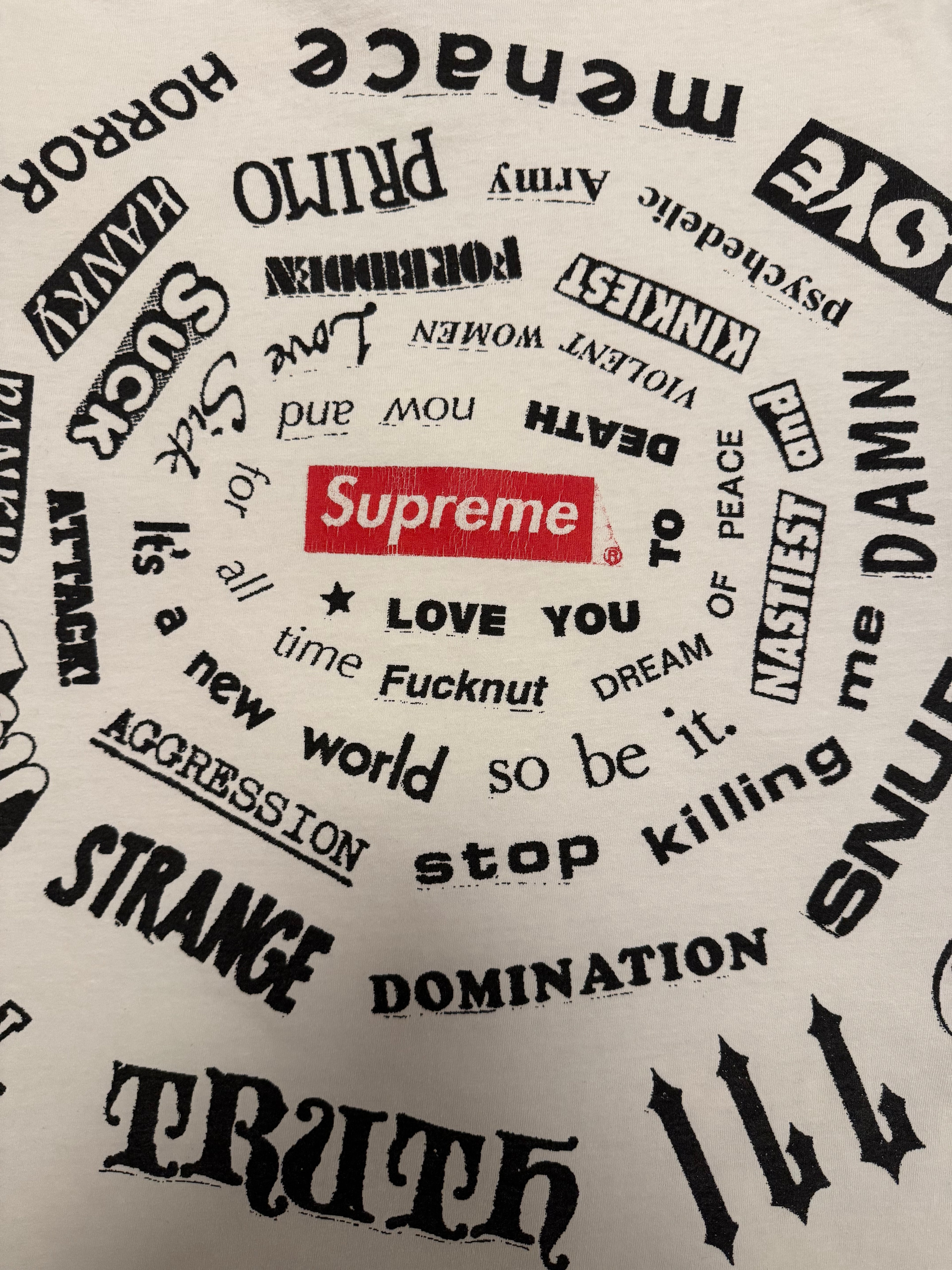 Supreme Spiral tee