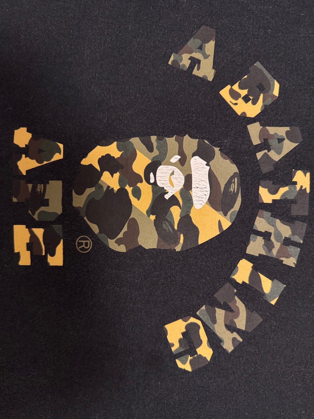 Bape Camo College tee