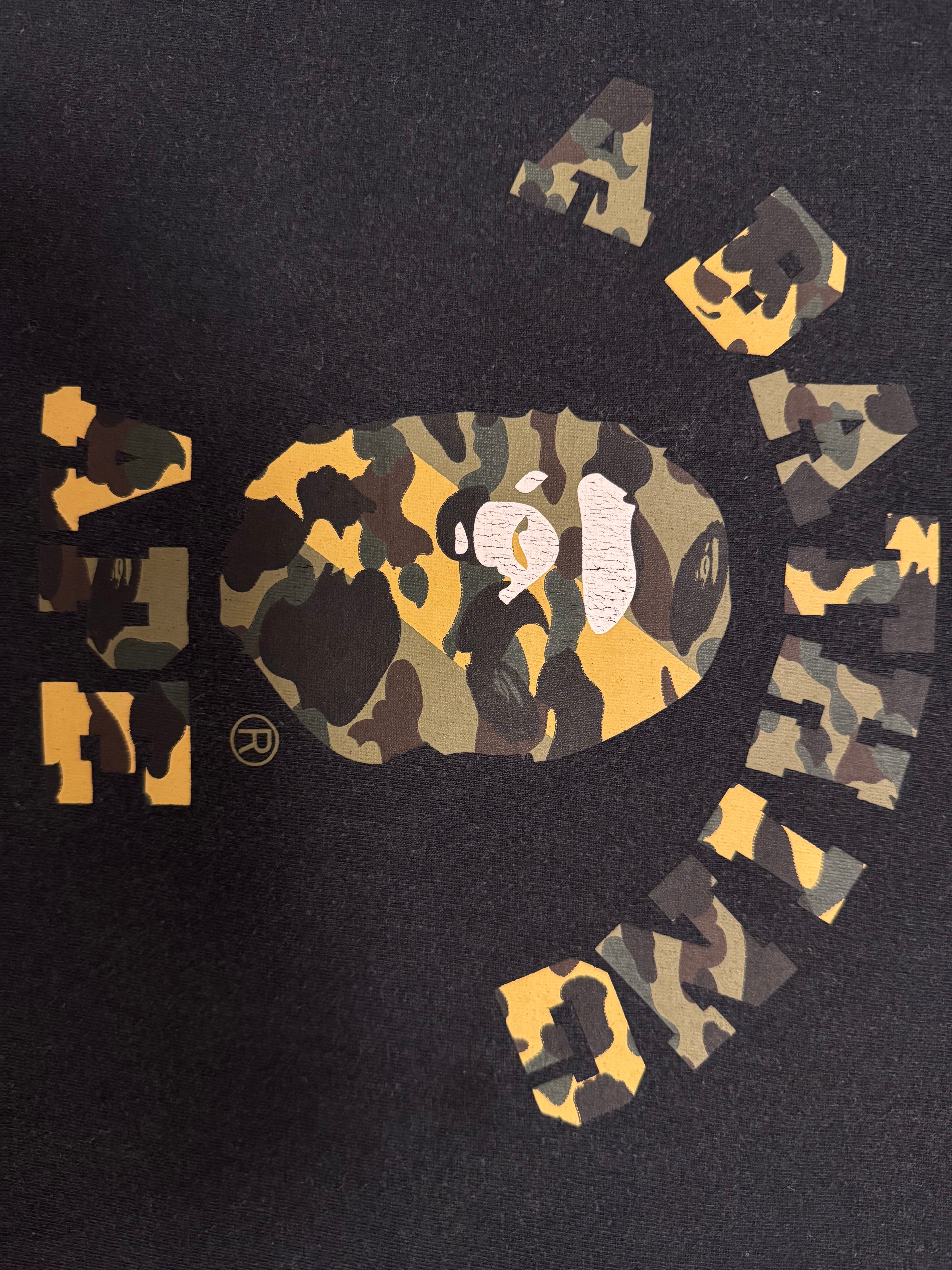 Bape Camo College tee