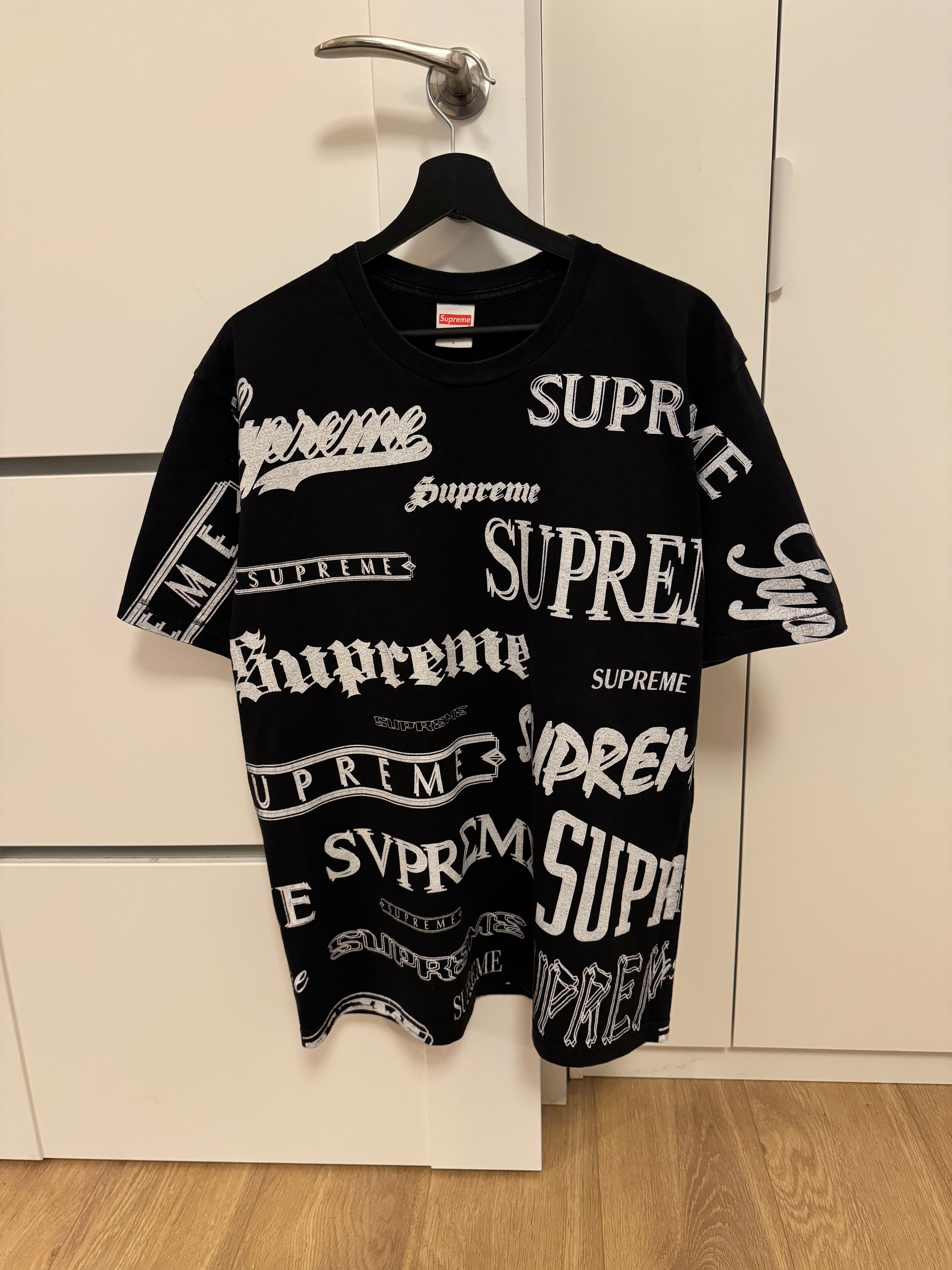 Supreme Multi Logo tee