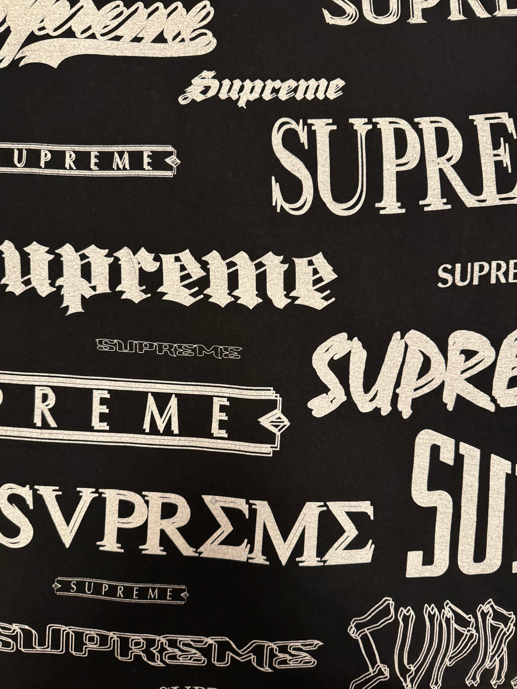 Supreme Multi Logo tee