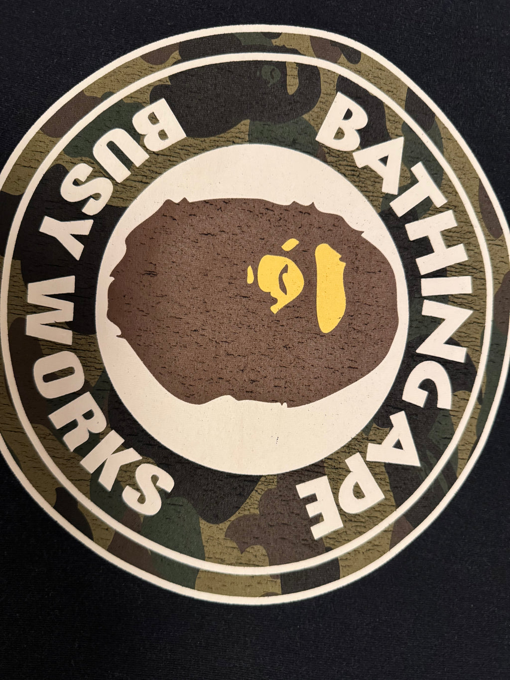 Bape Busy Works tee