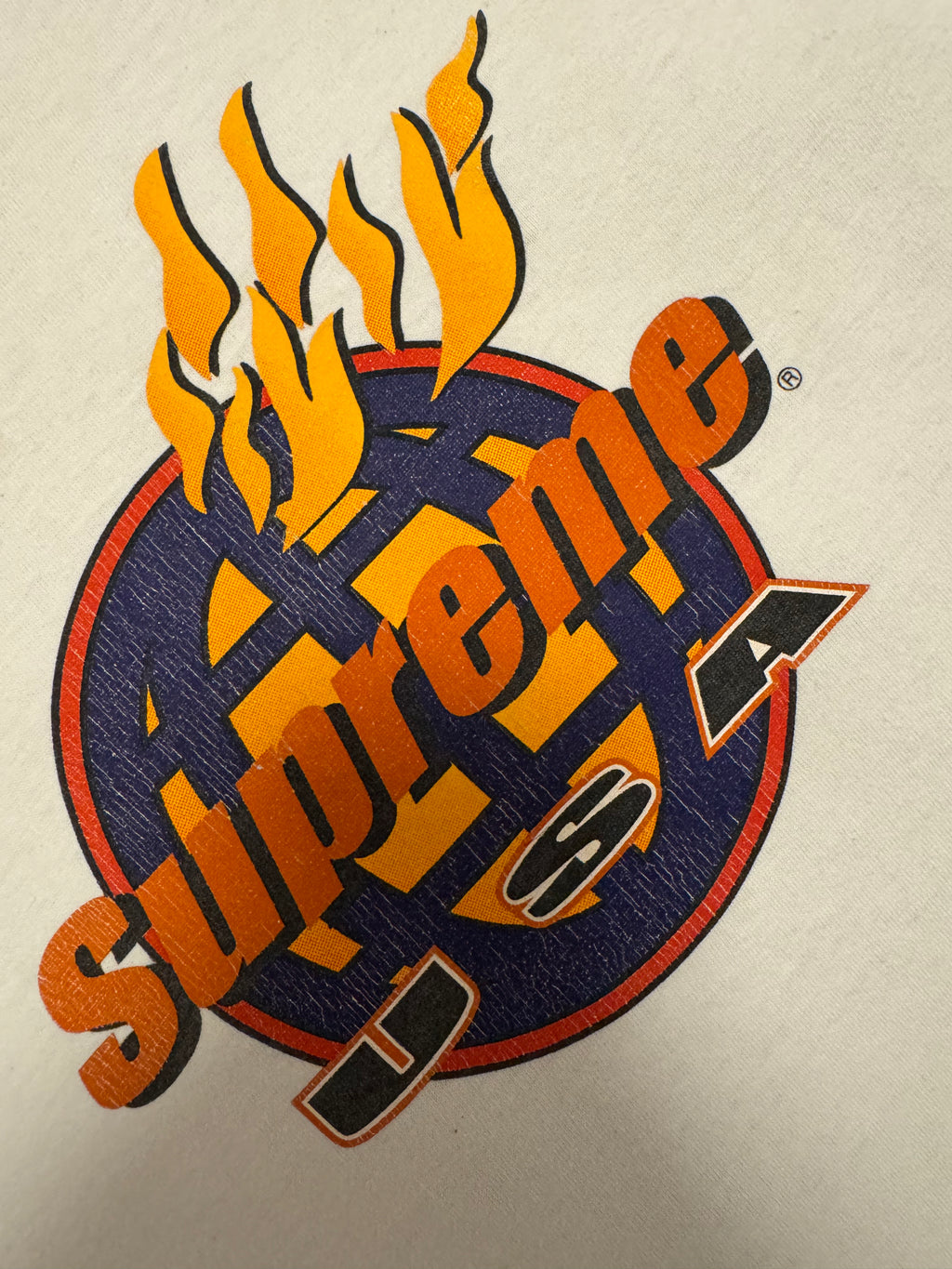 Supreme Fire tee